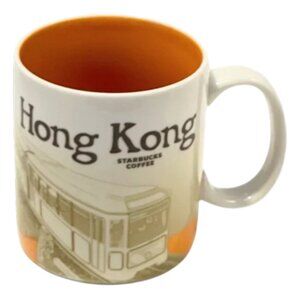 Starbucks Mug Hong Kong 16 Fl Oz 2010 Collector Series Ceramic